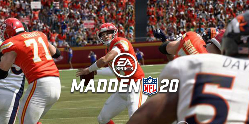 El americano llegó con EA Sports Madden NFL 20