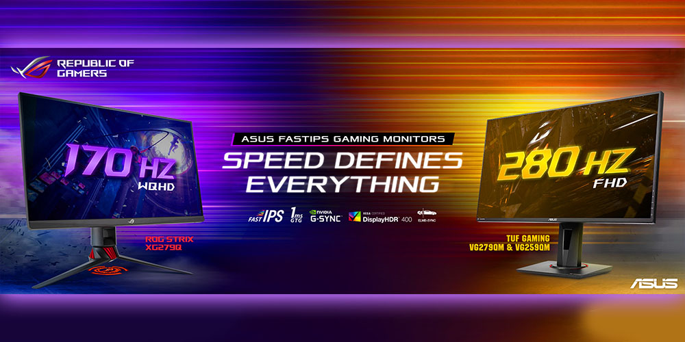 ASUS anuncia los monitores TUF Gaming