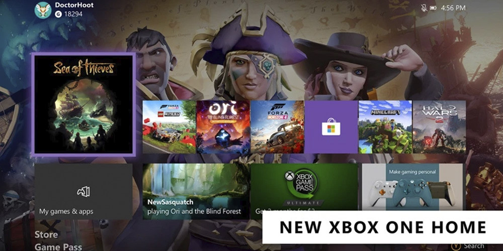 Xbox One trae una nueva interfaz de inicio y mucho más