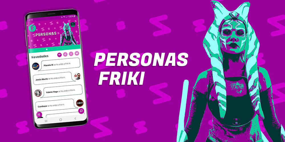 Descubre la actualización de la app Frik-in