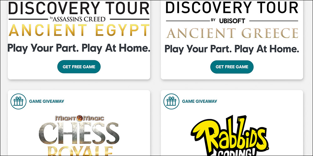 Ubisoft apoya el aprendizaje con Discovery Tour