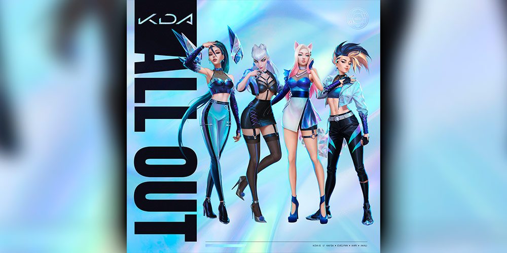 El grupo de pop mundial K:DA presenta su primer EP All Out