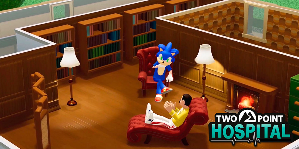 Sonic se une a Two Point Hospital