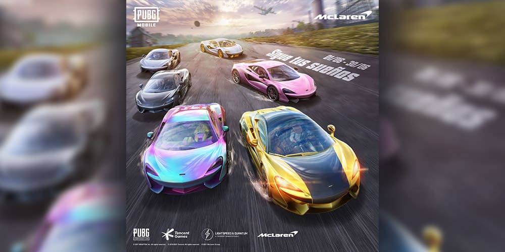 PUBG MOBILE se asocia con McLaren