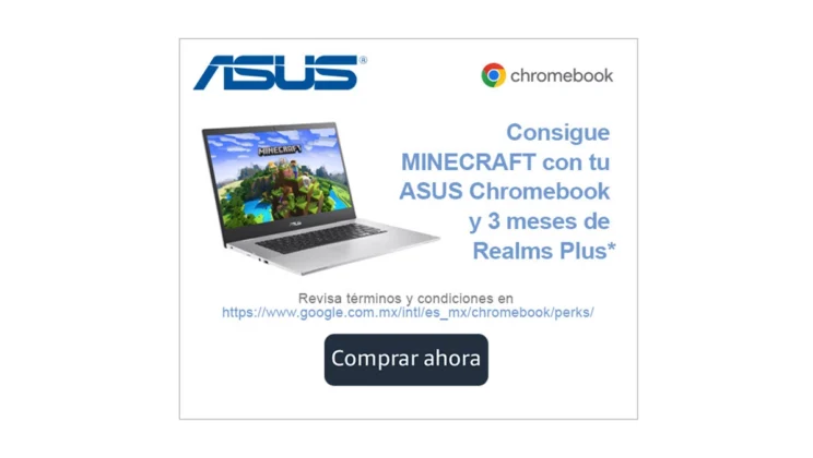 Minecraft en ASUS Chromebook