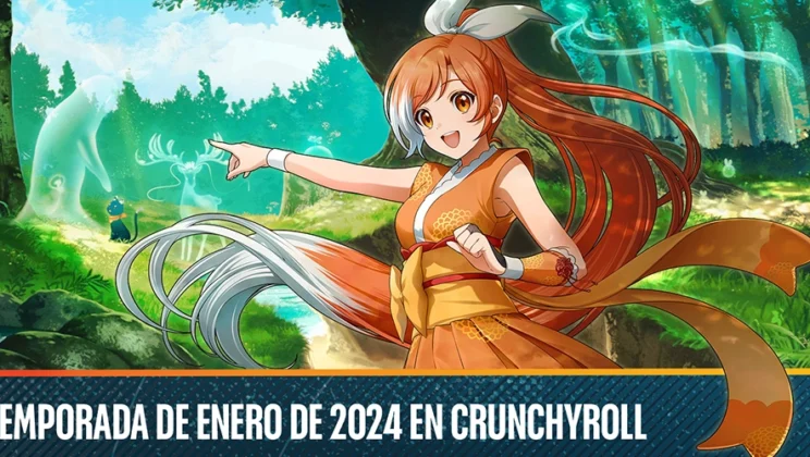 ¿Qué llegará a Crunchryroll en enero 2024?