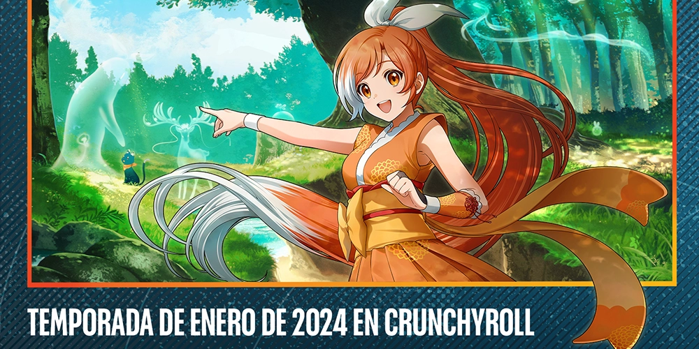 ¿Qué llegará a Crunchryroll en enero 2024?