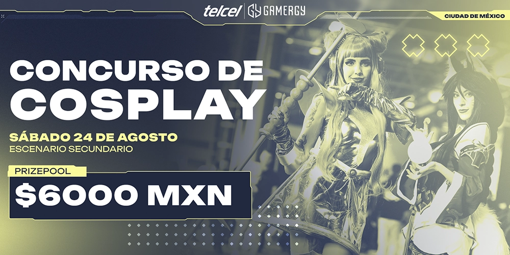 Concurso de Cosplay en TELCEL GAMERGY México 2024