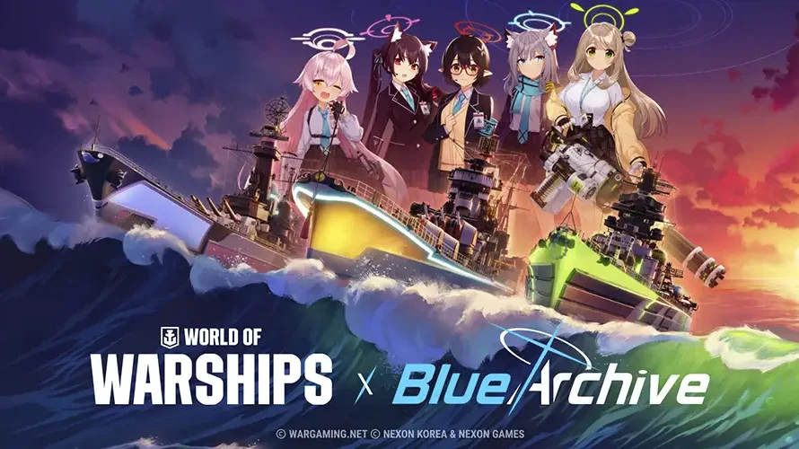 Blue Archive se une a World of Warships