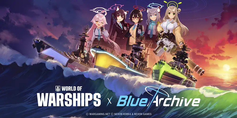 Blue Archive se une a World of Warships