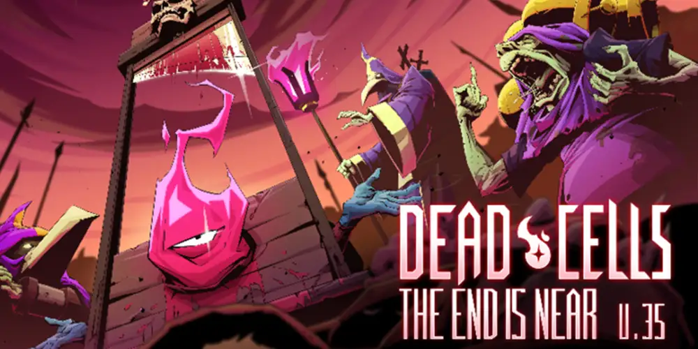 Dead Cells lanza su actualización final, "El Fin se Acerca", con nuevos enemigos, armas y mutaciones. Descuento del 50 % en Steam hasta el 26 de agosto.