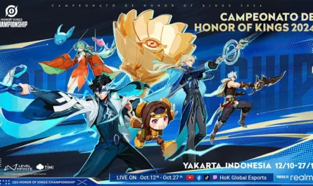 Honor of Kings Championship 2024 llega a Yakarta con 16 equipos, 1 millón en premios y emocionantes competencias para los fanáticos.