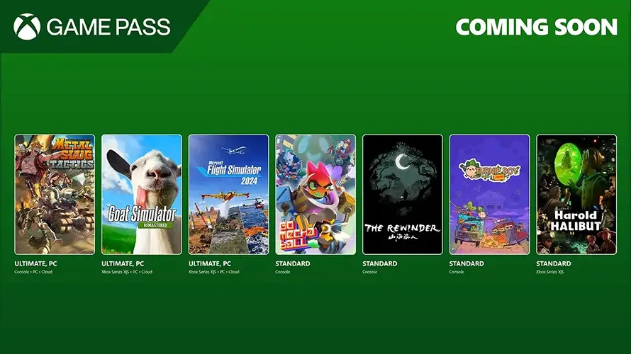 Novedades en Game Pass: noviembre explosivo