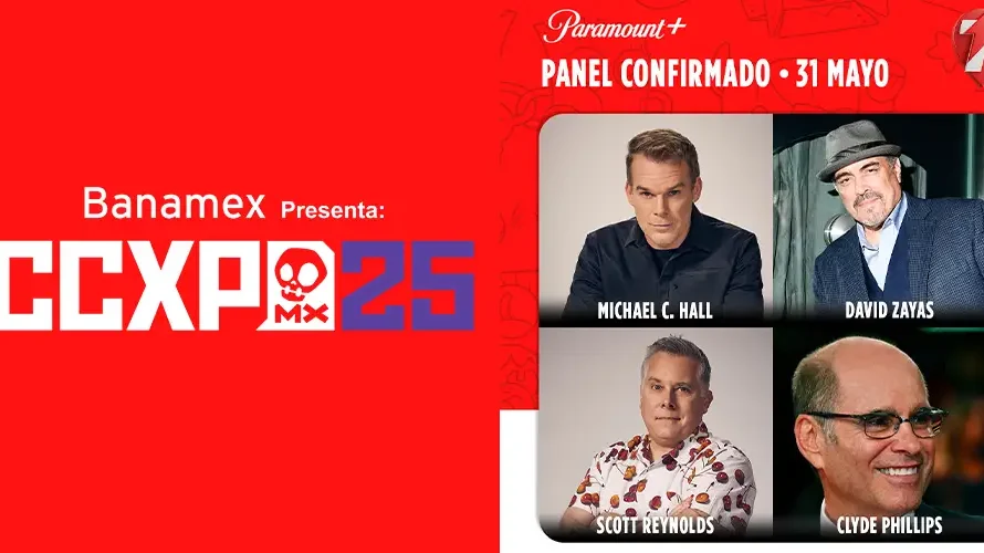 Dexter llega al CCXPMX25