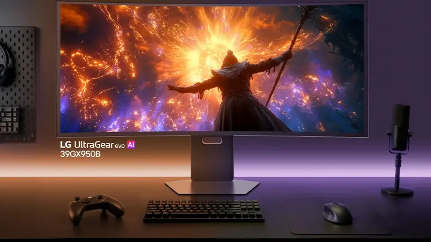 LG presenta UltraGear evo con IA 5K