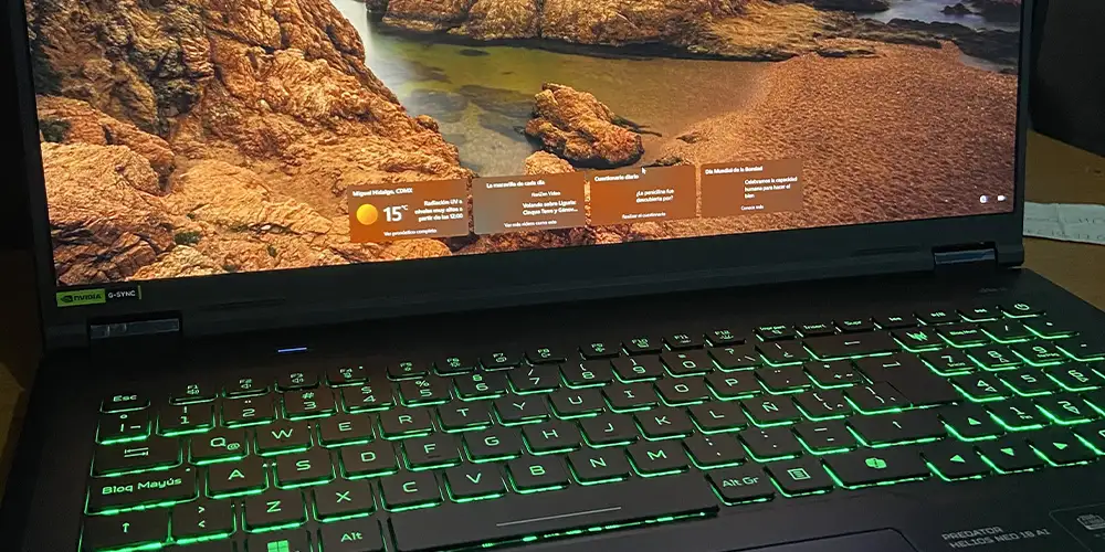 REVIEW Acer Predator Helios 18, potencia extrema para gamers exigentes