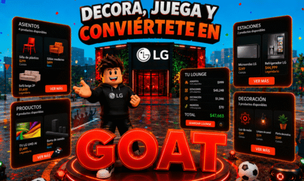 LG apuesta por Roblox con GOAT Lounge Tycoon